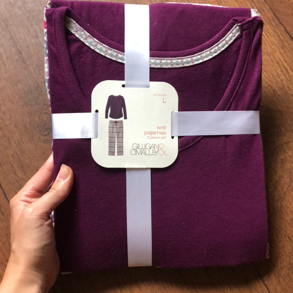 Purple matching set pjs brand new